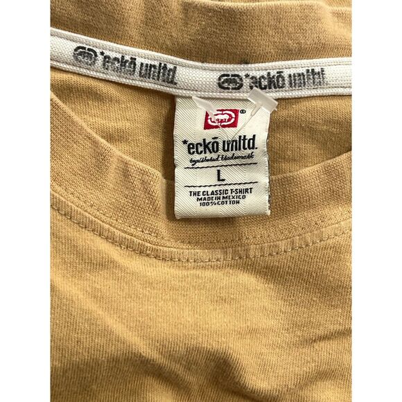 Vintage Y2K Ecko Unltd GTA Style Vinyl Print T-Shirt - L - Picture 4 of 6